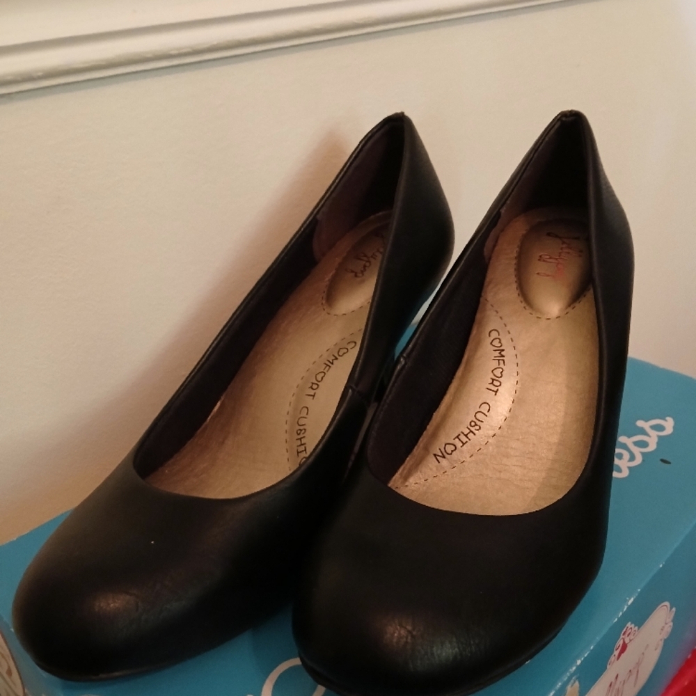 Lily Black Comfort Cushion Women's Shoes - Picture 3 of 5